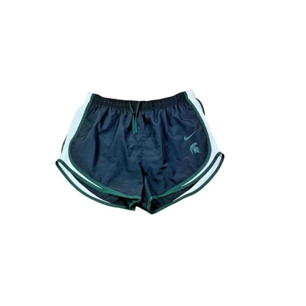 Nike Michigan State MSU Women’s Size XL Tempo Shorts Spartan Logo Running Gym